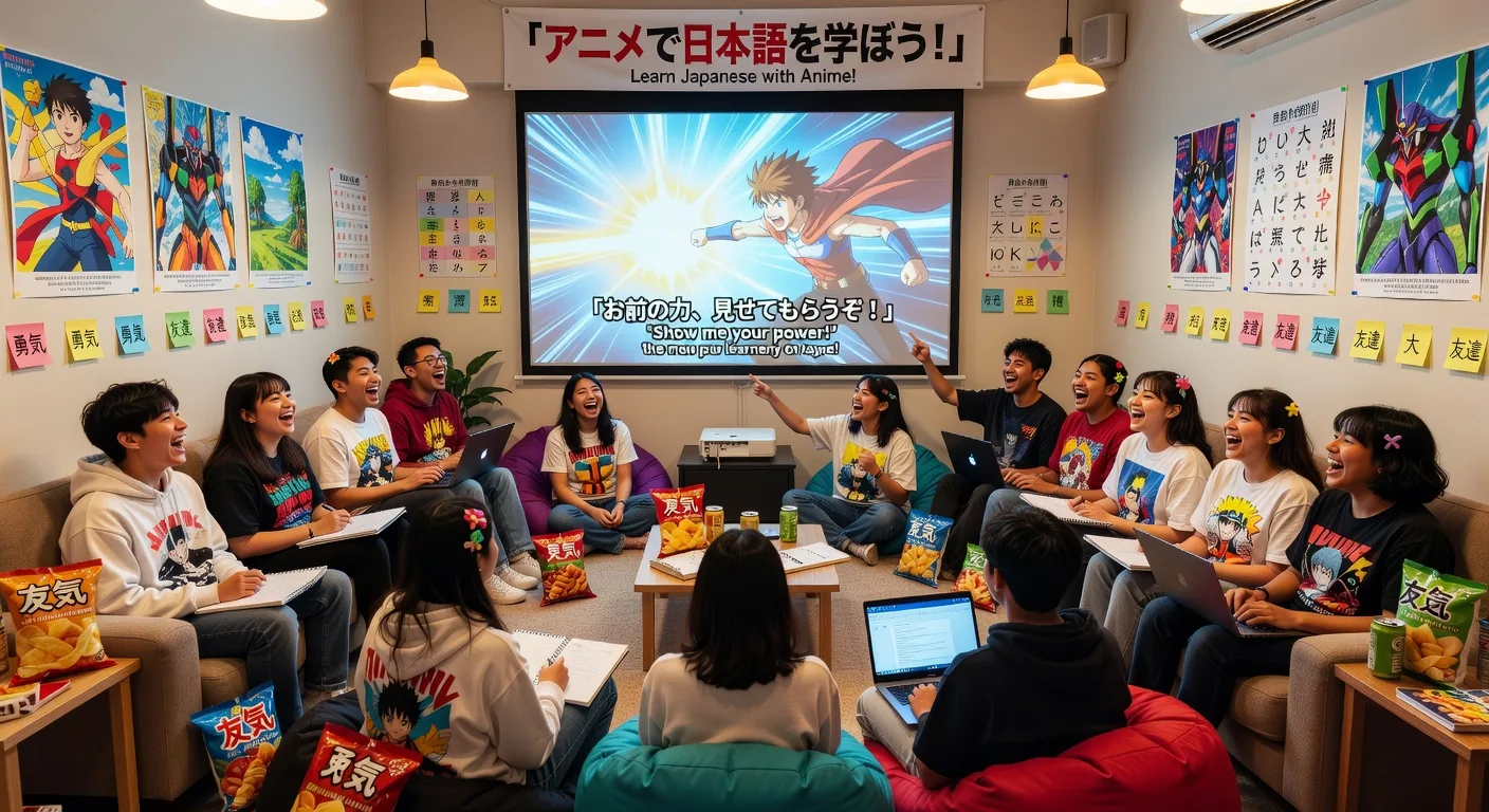 Anime and Japanese learning