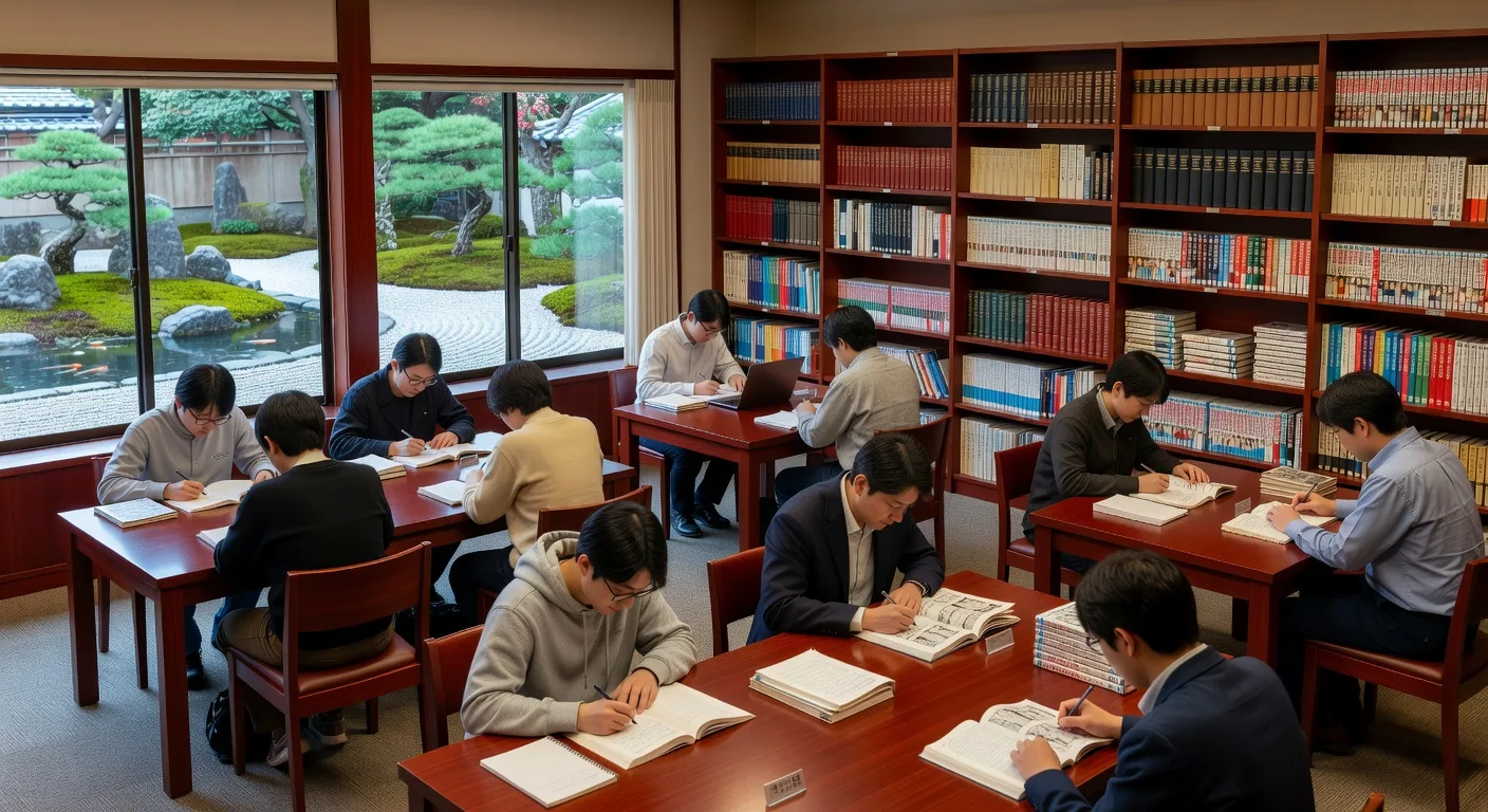 Japanese library books