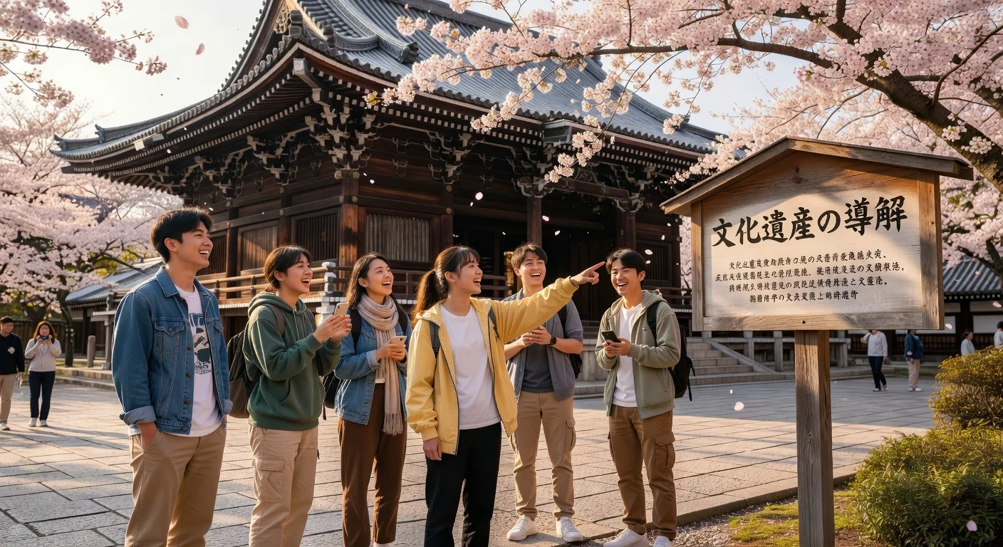 Students Tokyo excursion
