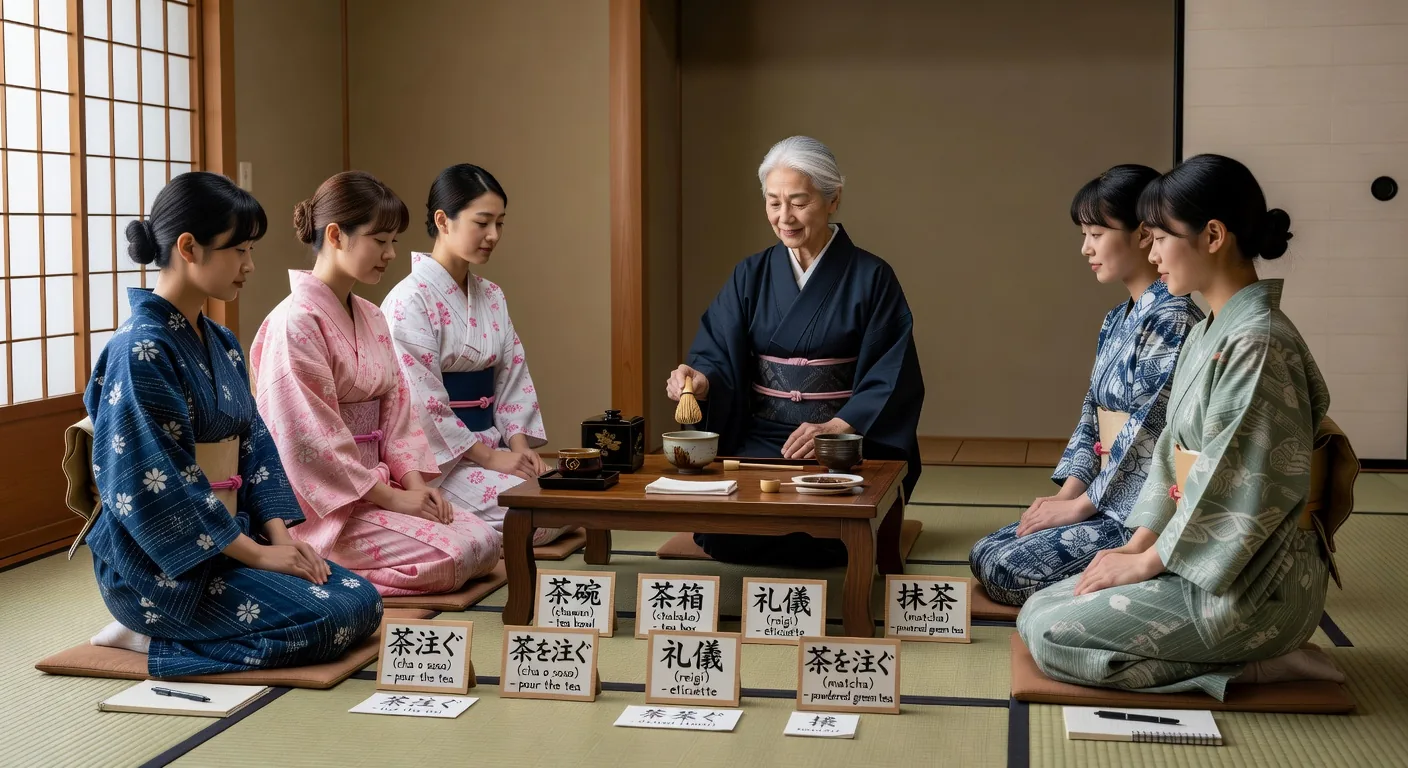 Tea ceremony class